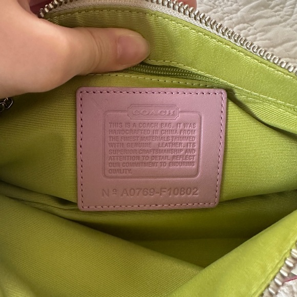 Coach Multicolor Striped Demi bag - Picture 4 of 9
